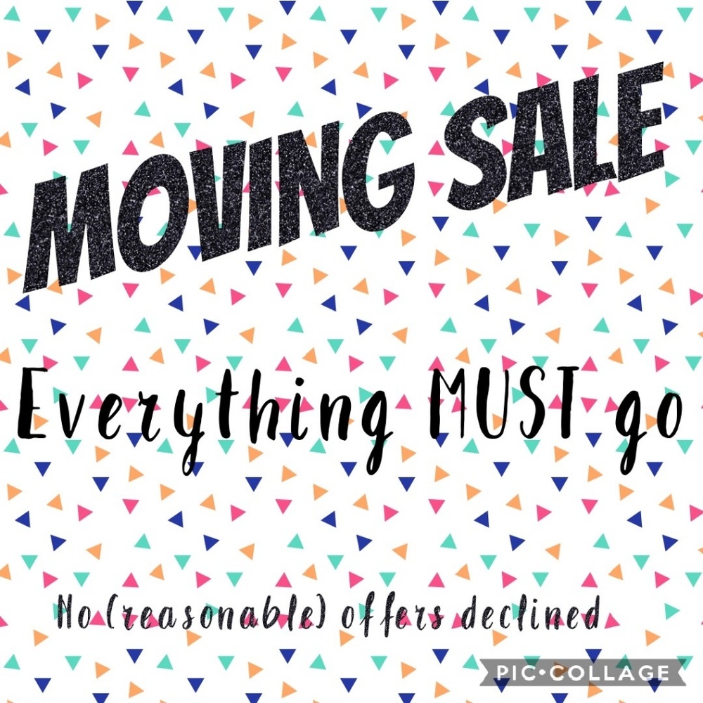 Moving sale!